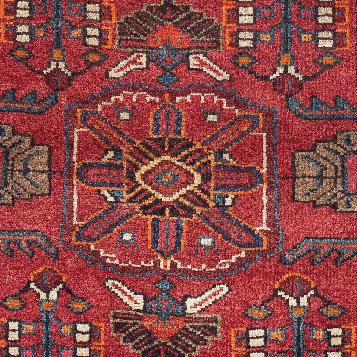 Tapis persan - Nomadic - 145 x 92 cm - rouge