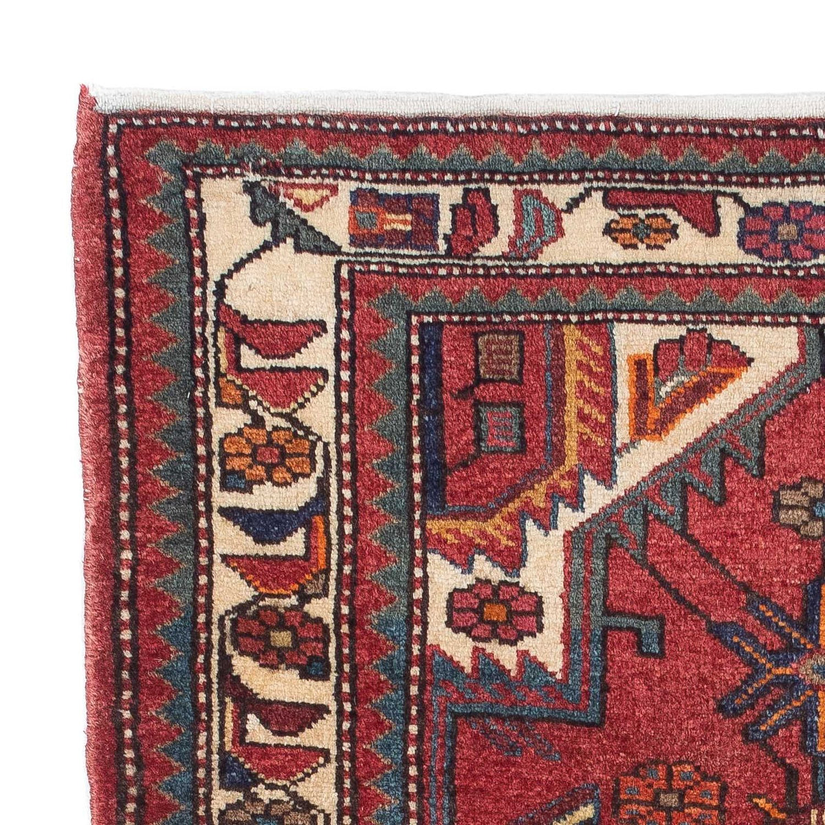 Tapis persan - Nomadic - 145 x 92 cm - rouge
