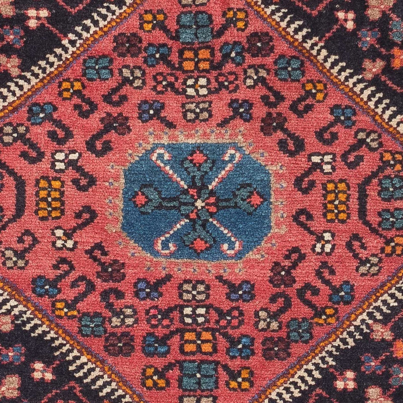 Tapis persan - Nomadic - 118 x 83 cm - bleu foncé