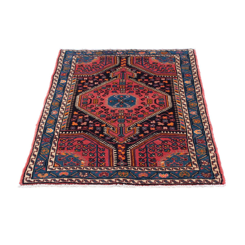 Tapis persan - Nomadic - 118 x 83 cm - bleu foncé