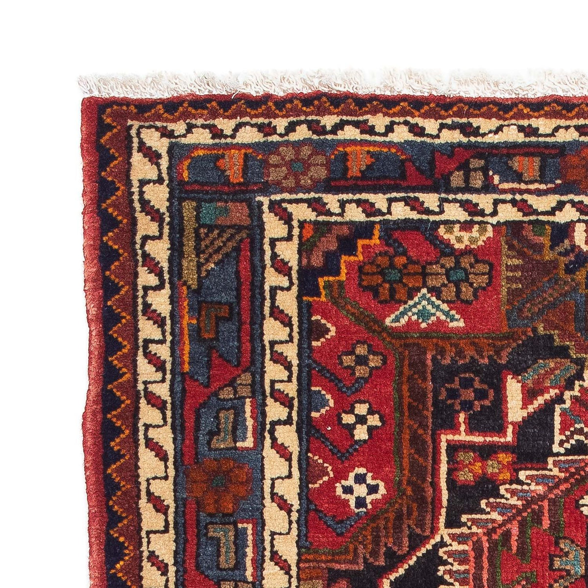Tapis persan - Nomadic - 127 x 84 cm - rouge
