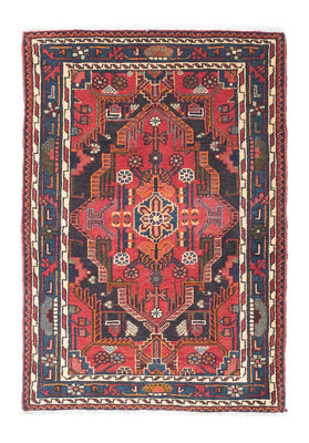 Tapis persan - Nomadic - 128 x 90 cm - rouge