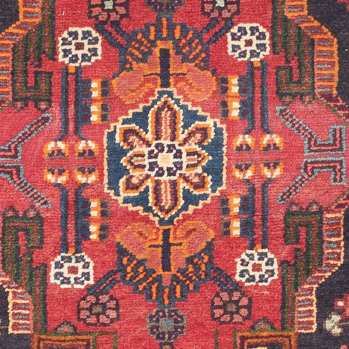 Tapis persan - Nomadic - 128 x 90 cm - rouge