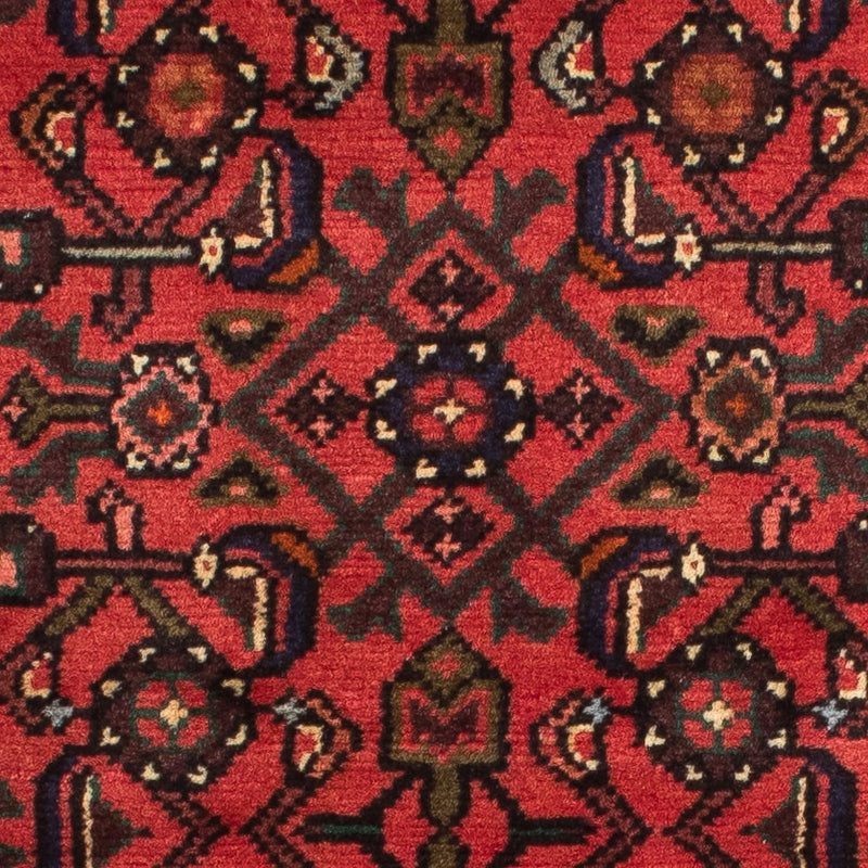 Tapis de couloir Tapis persan - Nomadic - 190 x 72 cm - rouge foncé