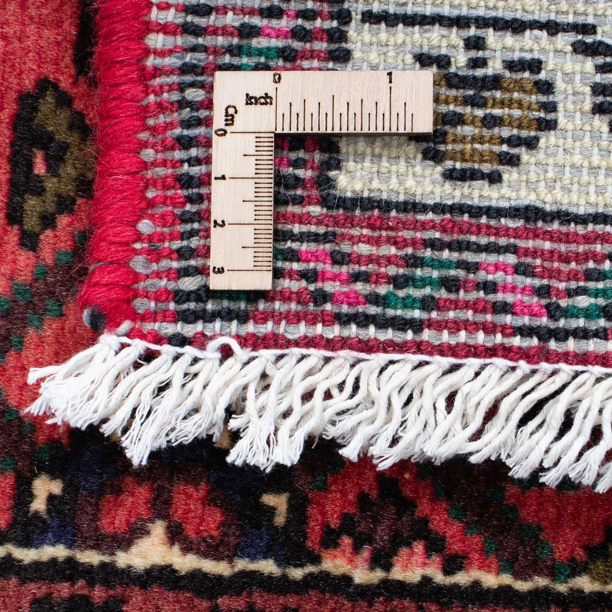 Tapis de couloir Tapis persan - Nomadic - 190 x 72 cm - rouge foncé