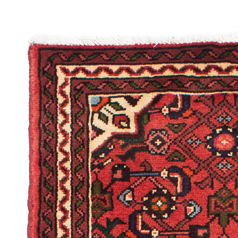 Tapis de couloir Tapis persan - Nomadic - 200 x 72 cm - rouge foncé