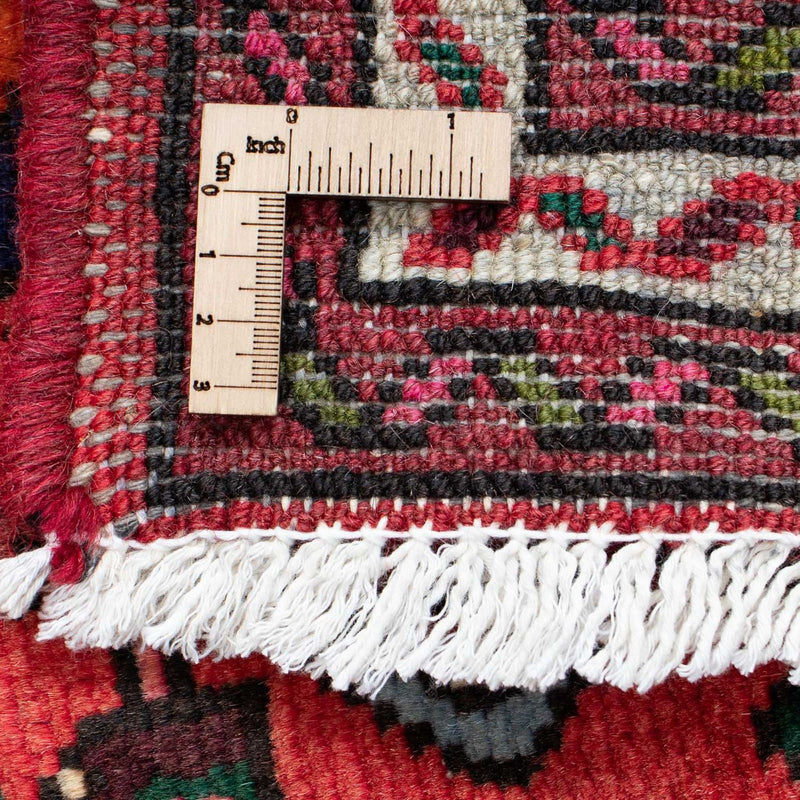 Tapis de couloir Tapis persan - Nomadic - 200 x 72 cm - rouge foncé