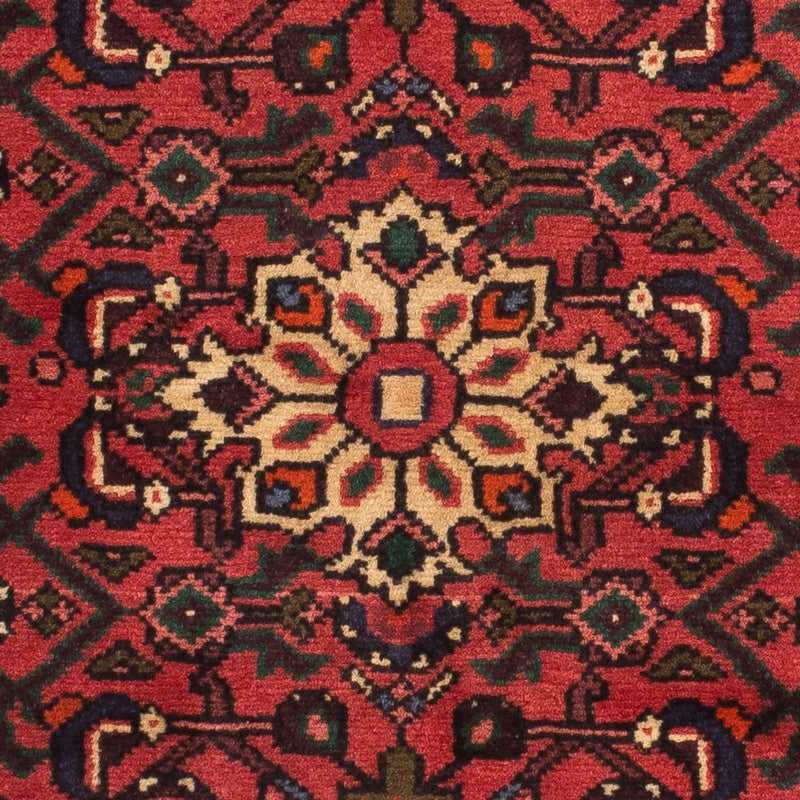 Tapis de couloir Tapis persan - Nomadic - 196 x 70 cm - rouge foncé