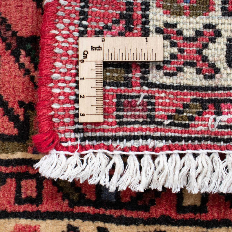 Tapis de couloir Tapis persan - Nomadic - 196 x 70 cm - rouge foncé