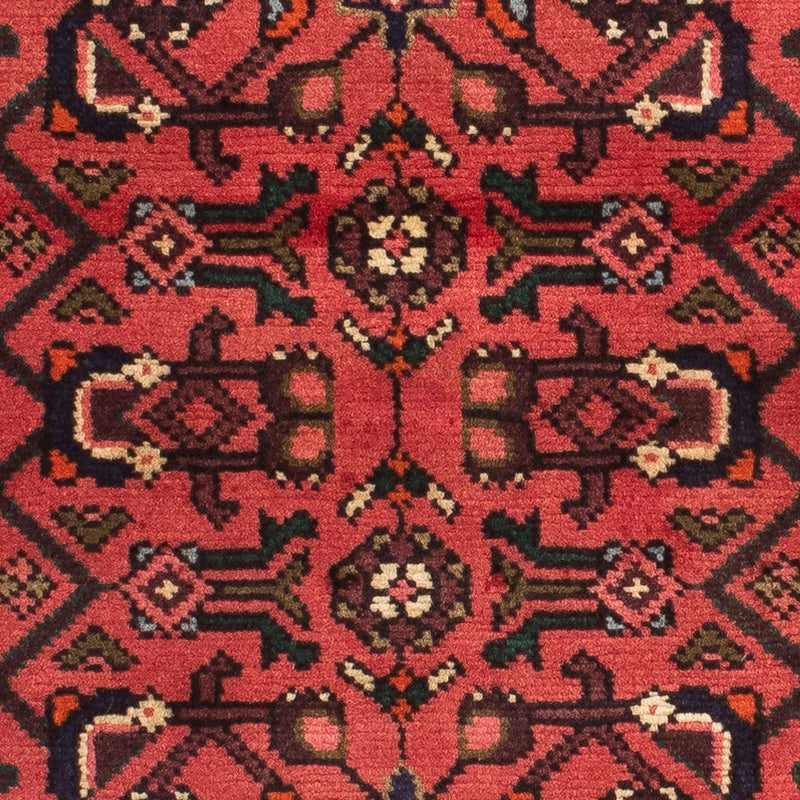 Tapis de couloir Tapis persan - Nomadic - 198 x 70 cm - rouge foncé