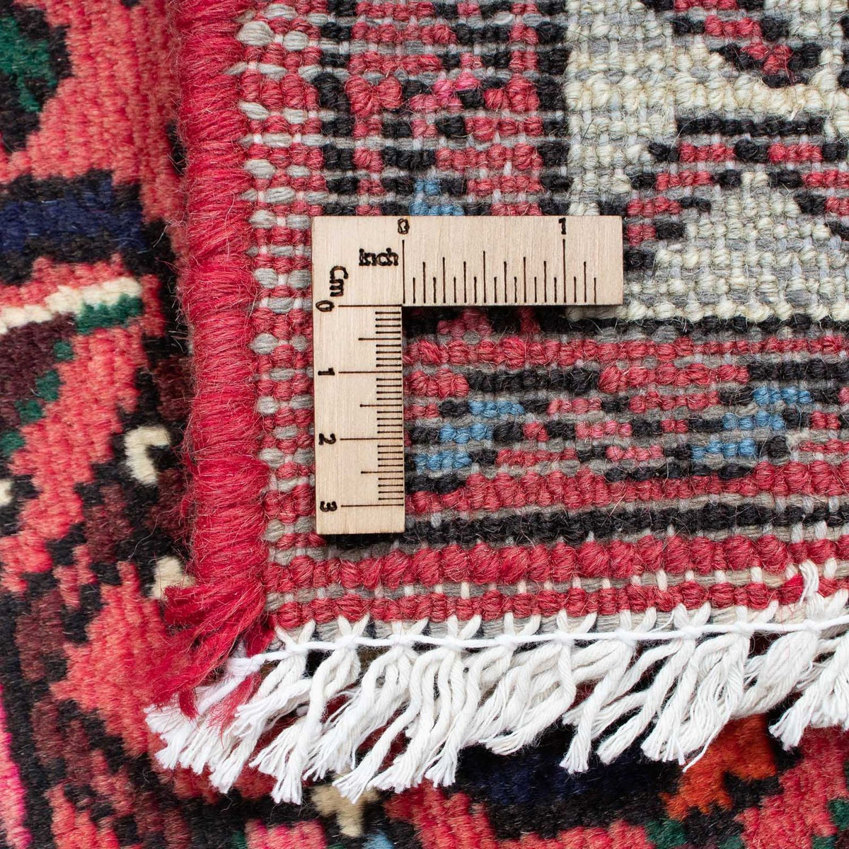 Tapis de couloir Tapis persan - Nomadic - 190 x 80 cm - rouge foncé