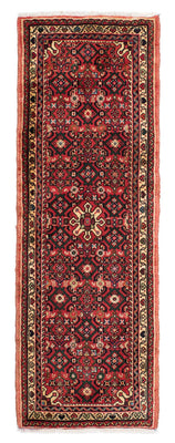 Tapis de couloir Tapis persan - Nomadic - 205 x 70 cm - rouge foncé
