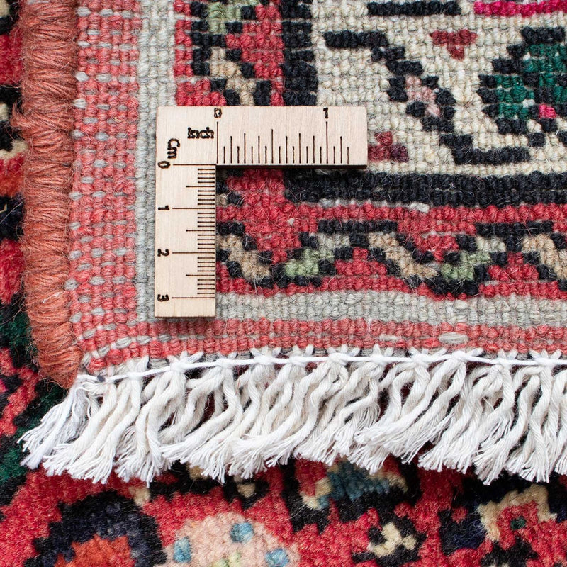 Tapis de couloir Tapis persan - Nomadic - 205 x 70 cm - rouge foncé
