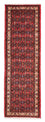 Tapis de couloir Tapis persan - Nomadic - 205 x 65 cm - rouge foncé
