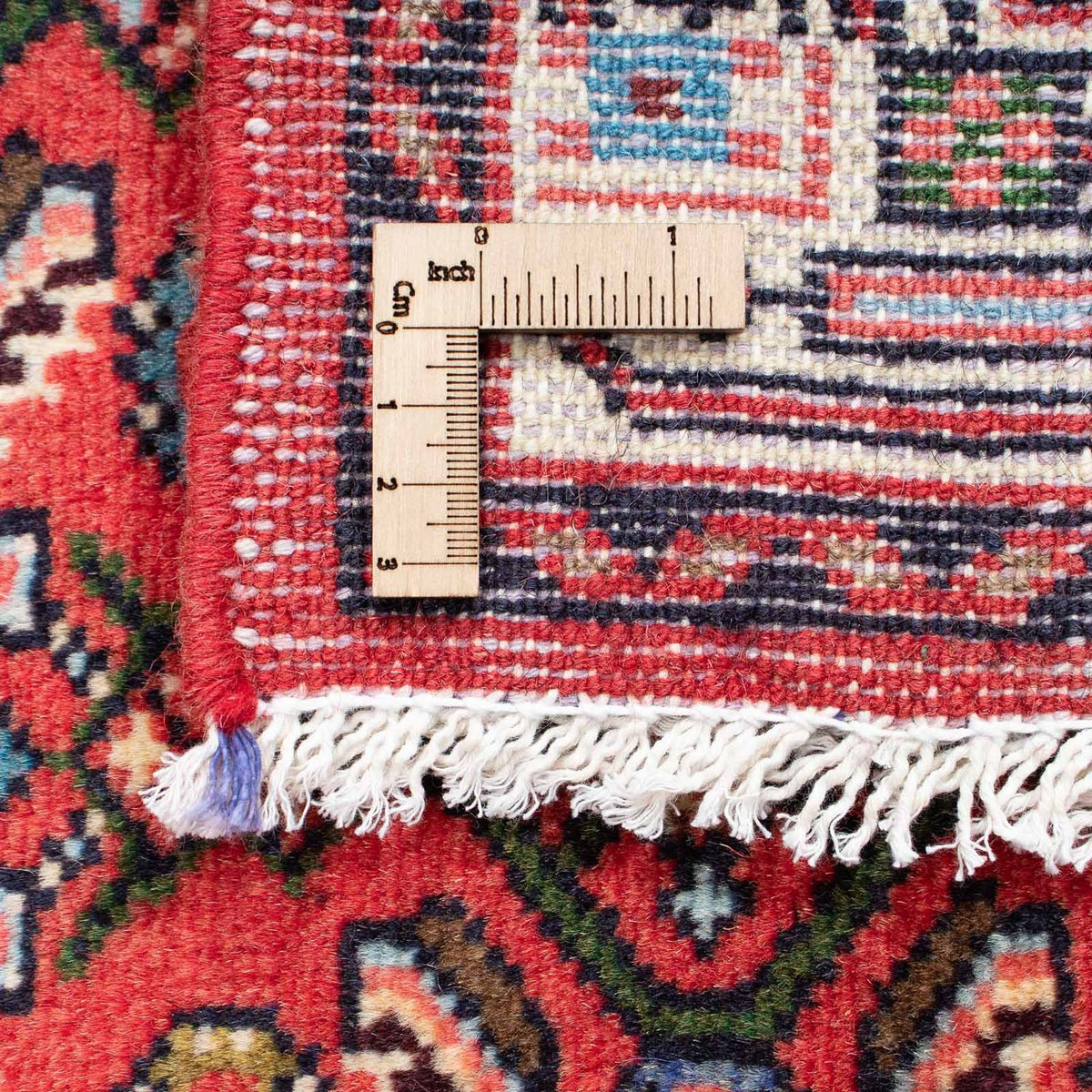 Tapis de couloir Tapis persan - Nomadic - 190 x 82 cm - rouge foncé