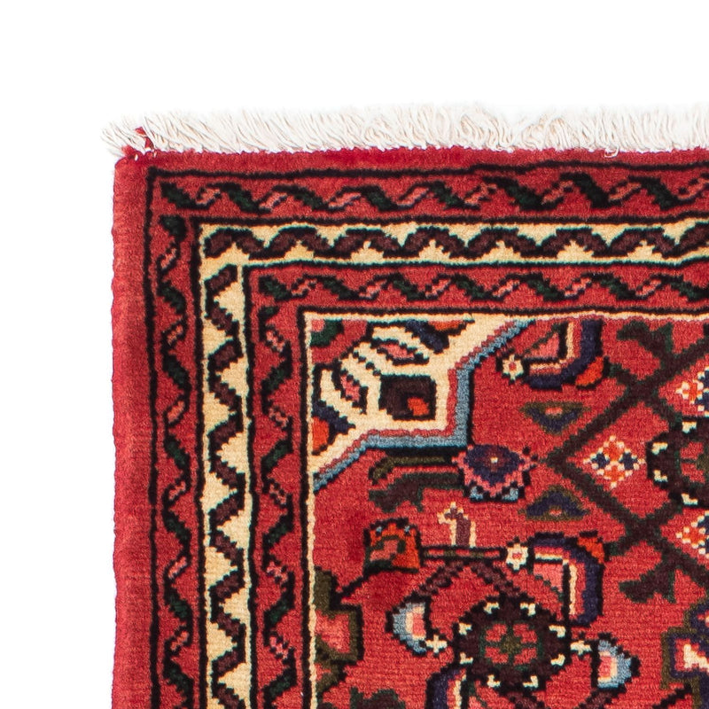 Tapis de couloir Tapis persan - Nomadic - 198 x 75 cm - rouge foncé