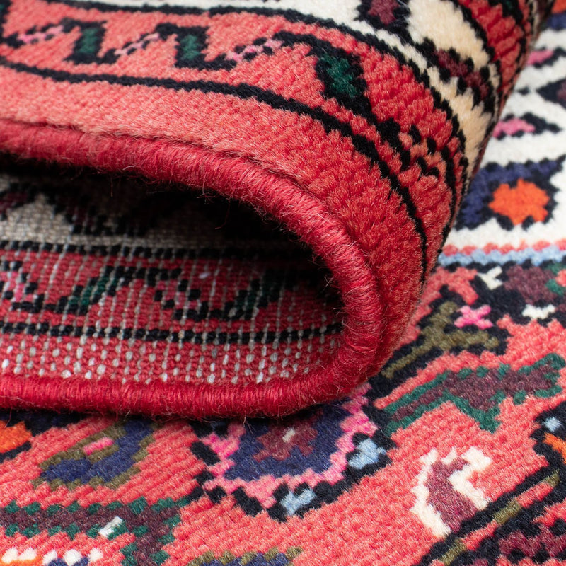 Tapis de couloir Tapis persan - Nomadic - 198 x 75 cm - rouge foncé