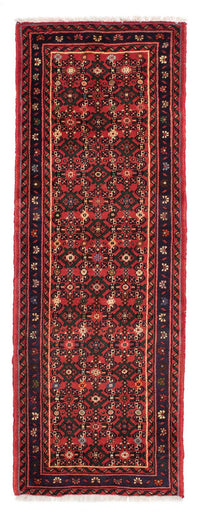 Tapis de couloir Tapis persan - Nomadic - 205 x 70 cm - rouge foncé