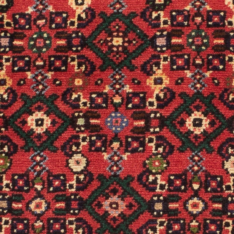 Tapis de couloir Tapis persan - Nomadic - 205 x 70 cm - rouge foncé