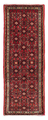 Tapis de couloir Tapis persan - Nomadic - 210 x 76 cm - rouge foncé