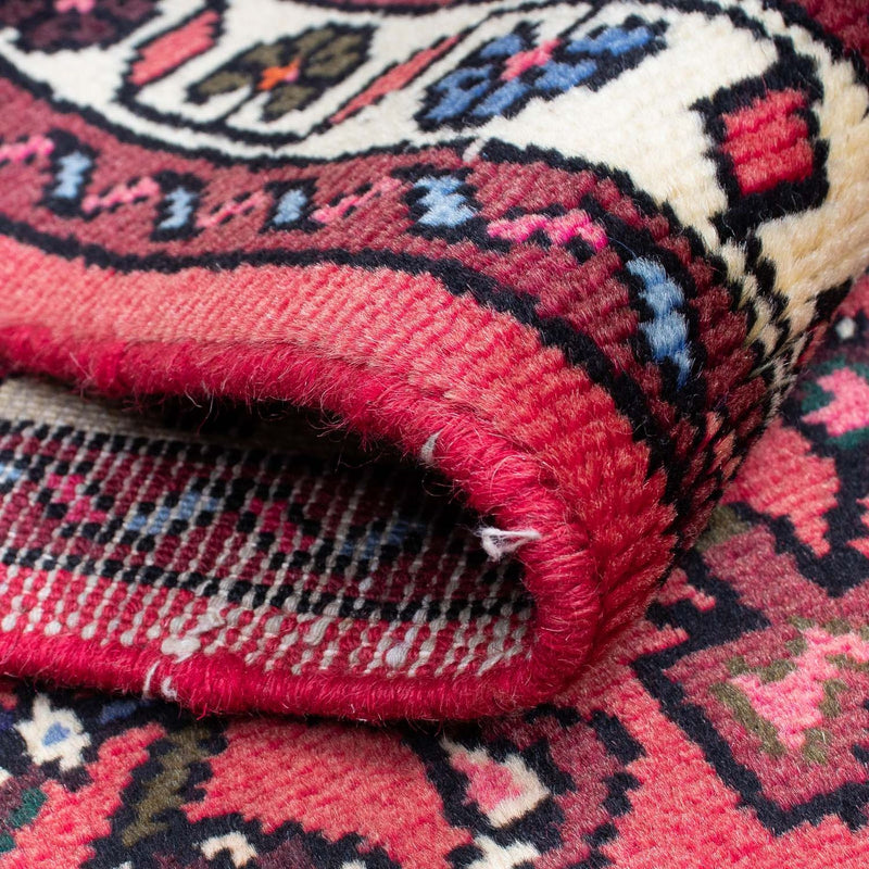 Tapis de couloir Tapis persan - Nomadic - 195 x 70 cm - rouge foncé