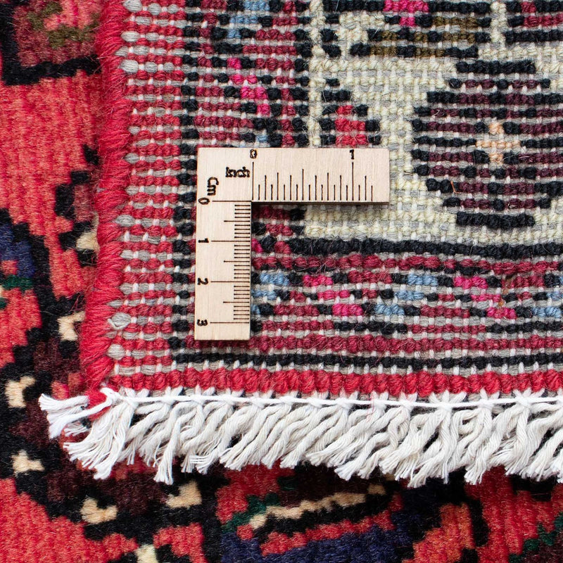 Tapis de couloir Tapis persan - Nomadic - 195 x 70 cm - rouge foncé