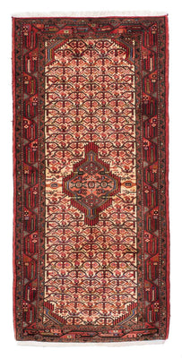 Tapis de couloir Tapis persan - Nomadic - 190 x 88 cm - rouge clair