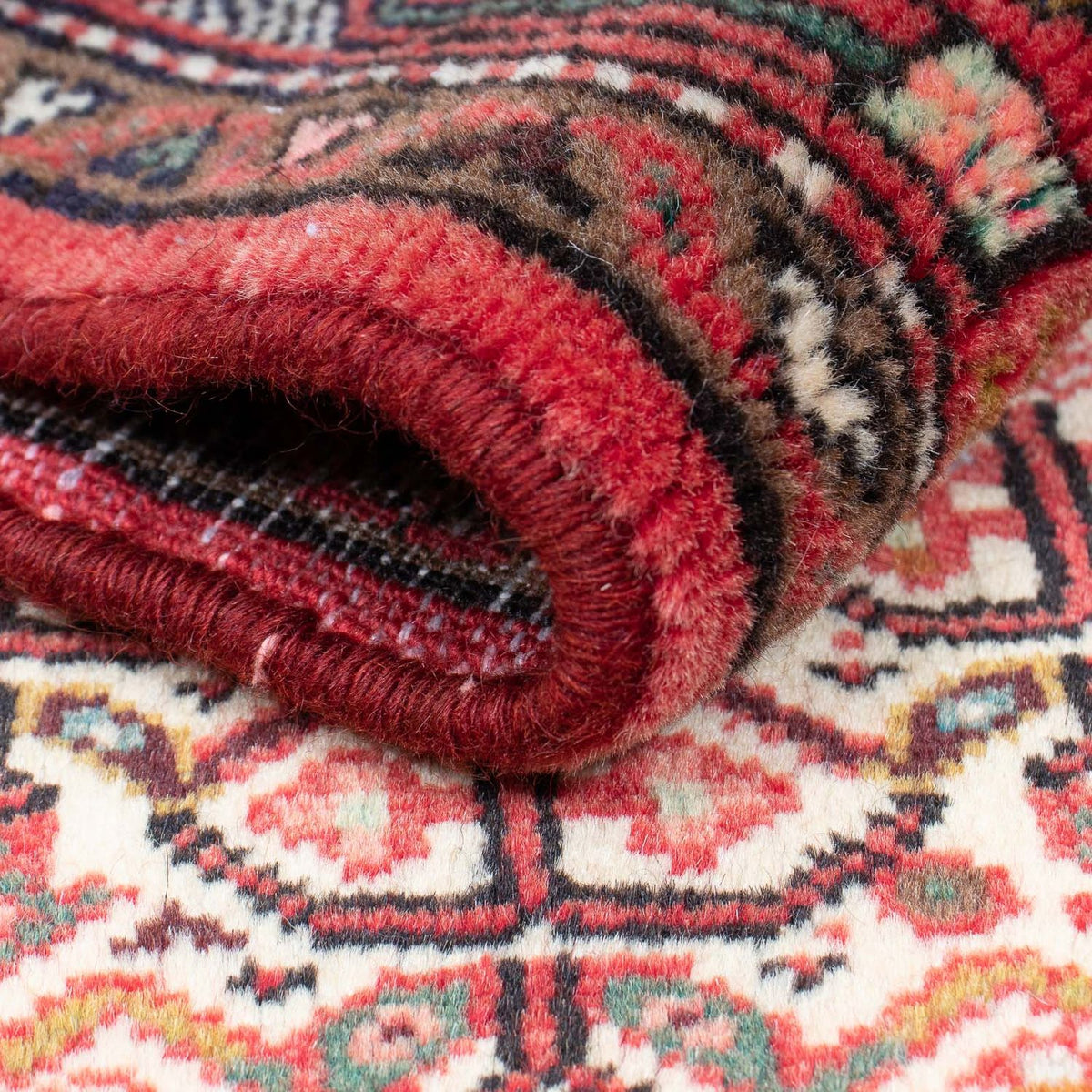 Tapis de couloir Tapis persan - Nomadic - 190 x 88 cm - rouge clair