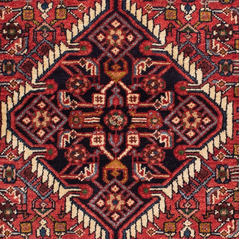 Tapis de couloir Tapis persan - Nomadic - 200 x 78 cm - rouge foncé