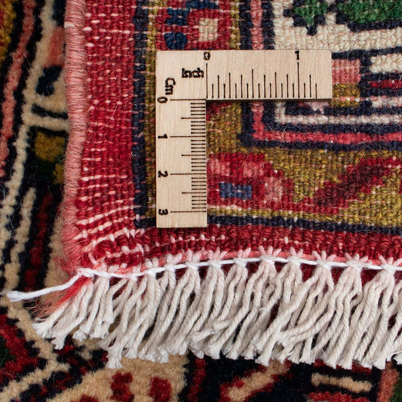 Tapis de couloir Tapis persan - Nomadic - 200 x 78 cm - rouge foncé