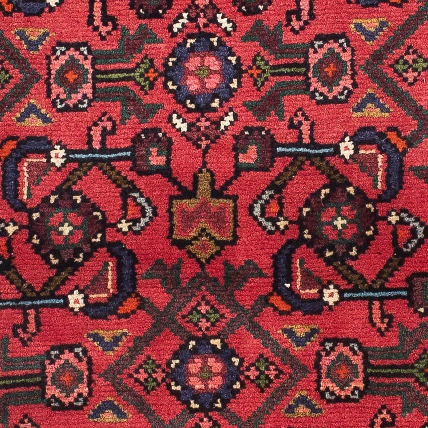 Tapis de couloir Tapis persan - Nomadic - 185 x 70 cm - rouge foncé