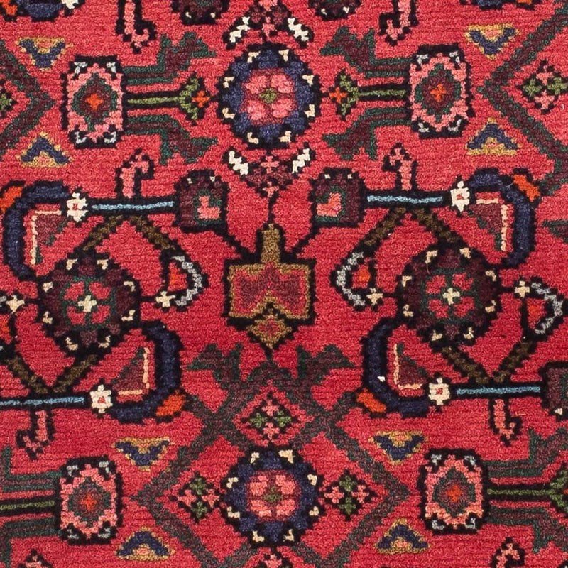 Tapis de couloir Tapis persan - Nomadic - 185 x 70 cm - rouge foncé