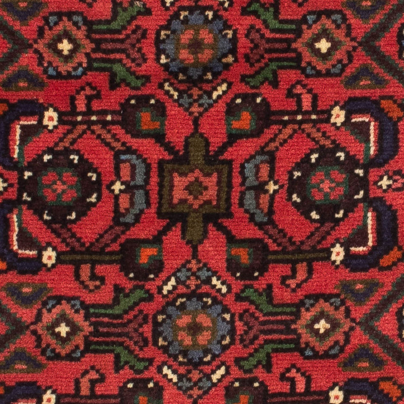 Tapis de couloir Tapis persan - Nomadic - 195 x 68 cm - rouge foncé
