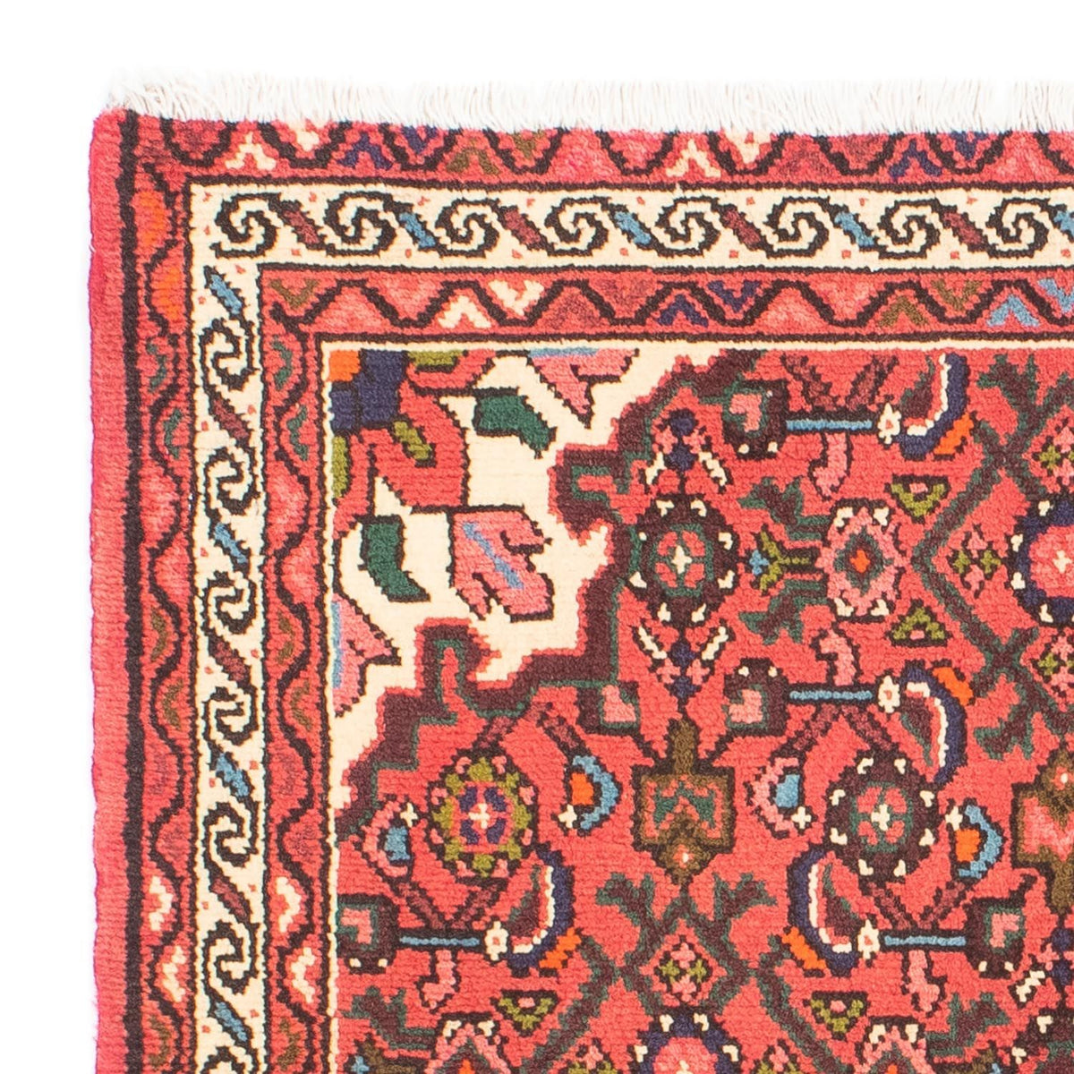 Tapis persan - Nomadic - 146 x 100 cm - rouge