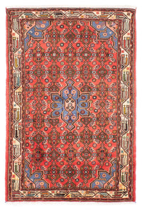 Tapis persan - Nomadic - 150 x 102 cm - rouge