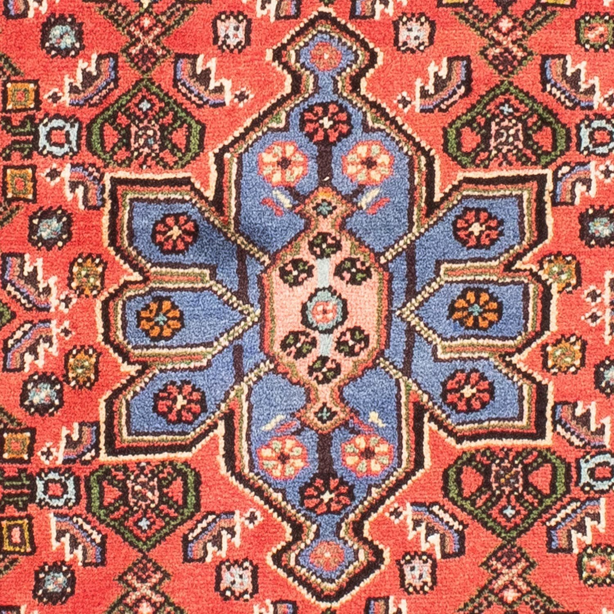 Tapis persan - Nomadic - 150 x 102 cm - rouge