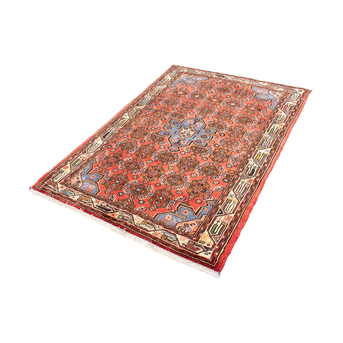 Tapis persan - Nomadic - 150 x 102 cm - rouge
