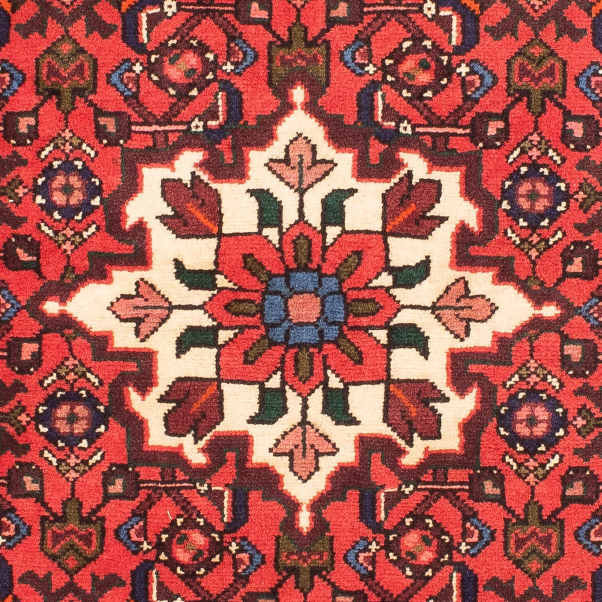 Tapis persan - Nomadic - 153 x 106 cm - rouge