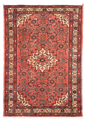 Tapis persan - Nomadic - 150 x 110 cm - rouge clair
