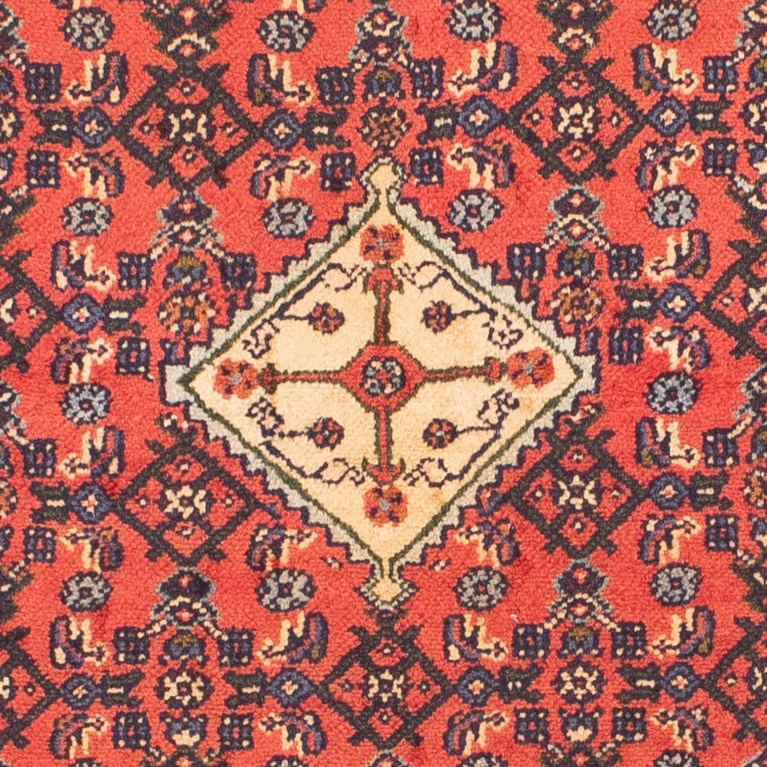 Tapis persan - Nomadic - 150 x 102 cm - rouge clair