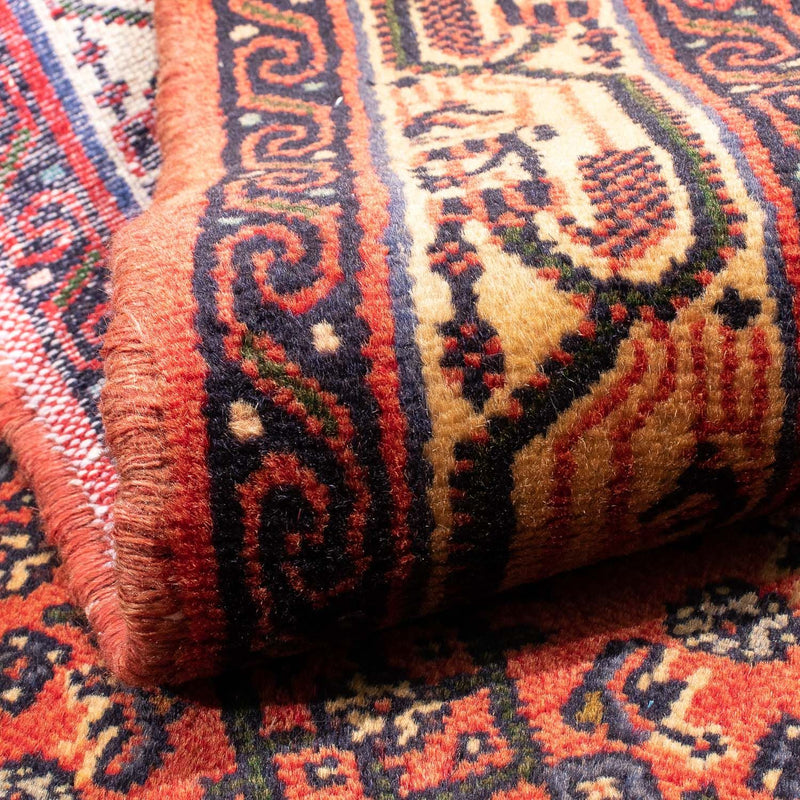 Tapis persan - Nomadic - 150 x 102 cm - rouge clair