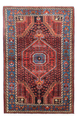 Tapis persan - Nomadic - 163 x 110 cm - rouge