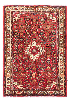 Tapis persan - Nomadic - 144 x 105 cm - rouge