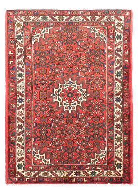 Tapis persan - Nomadic - 147 x 102 cm - rouge