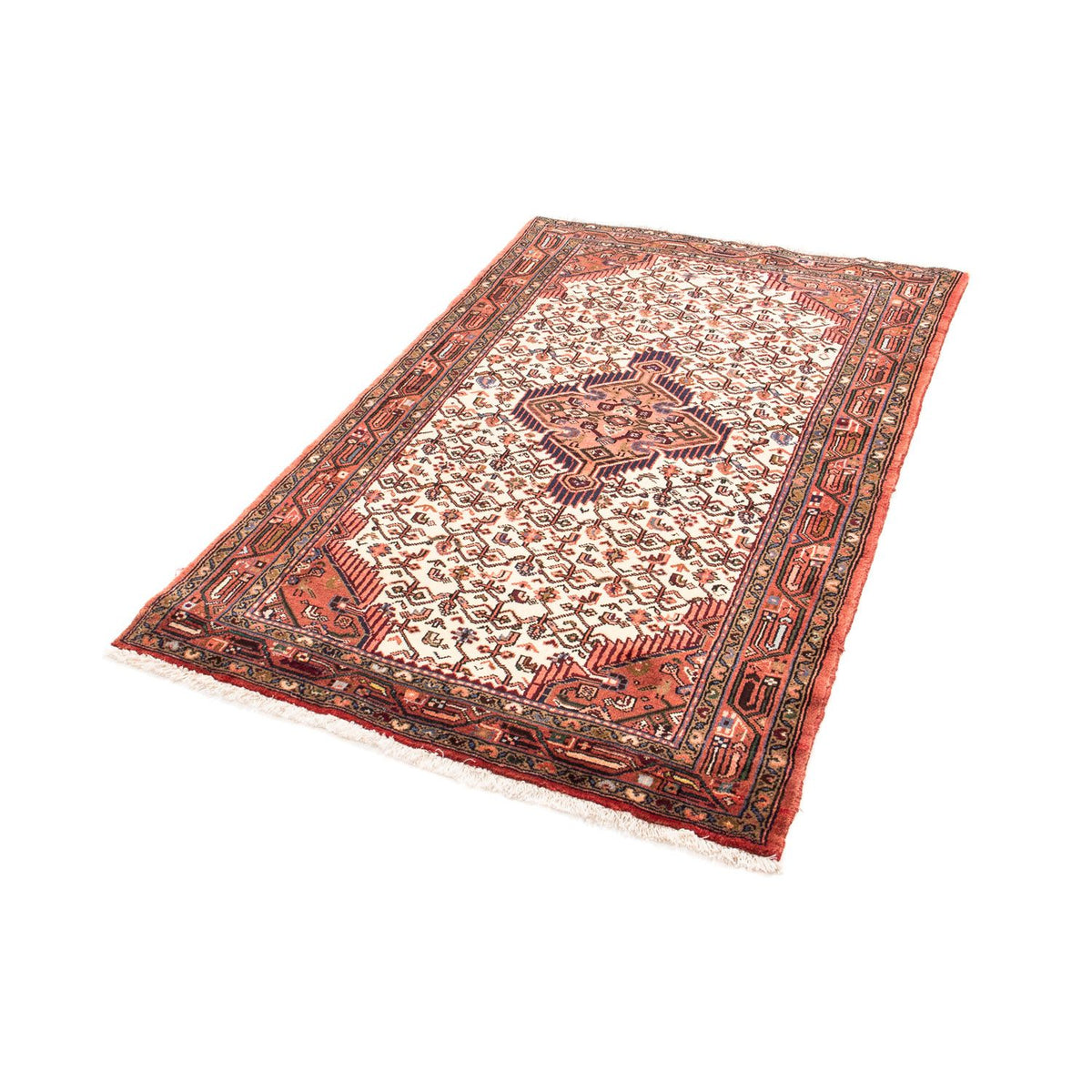 Tapis persan - Nomadic - 160 x 106 cm - beige