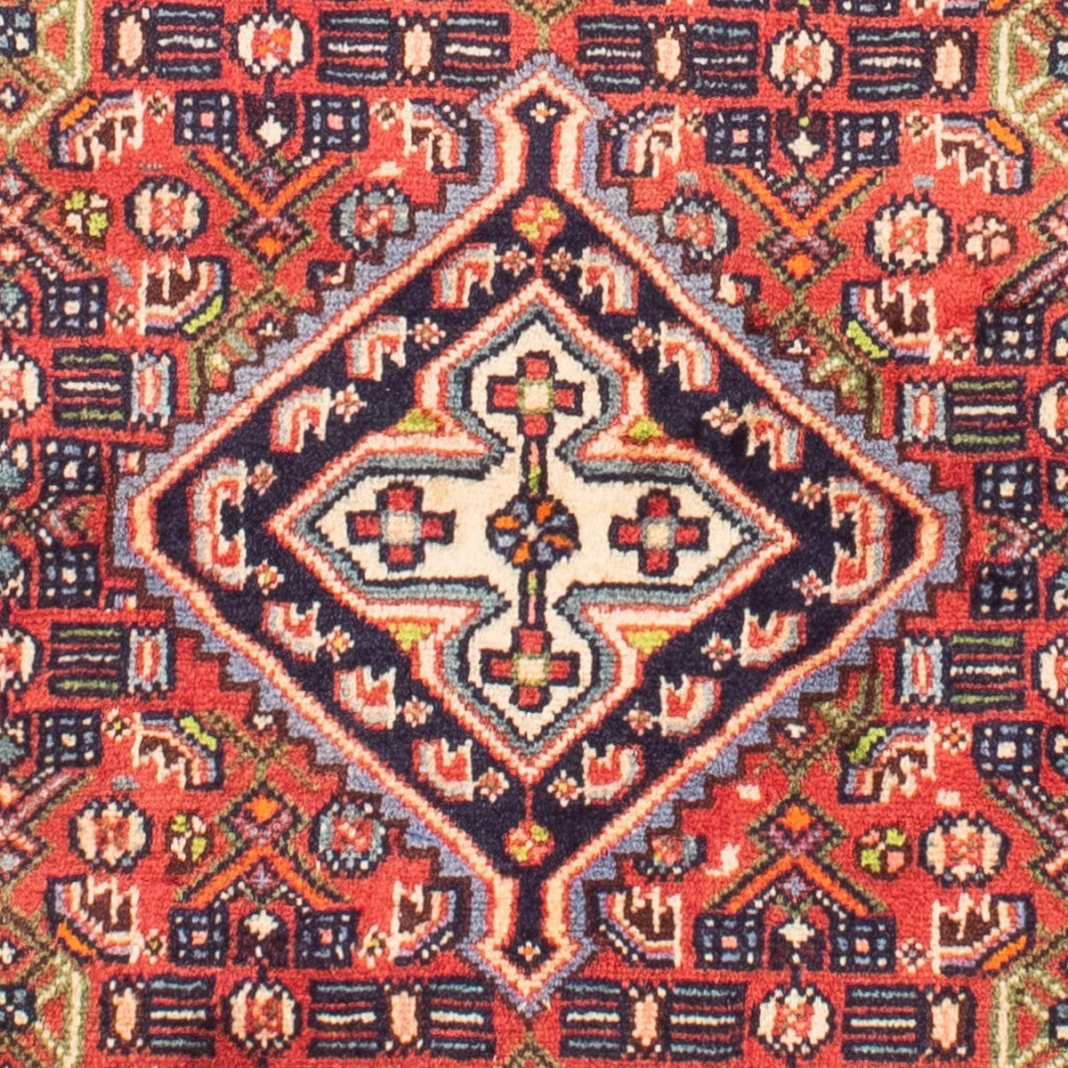 Tapis persan - Nomadic - 146 x 105 cm - rouge