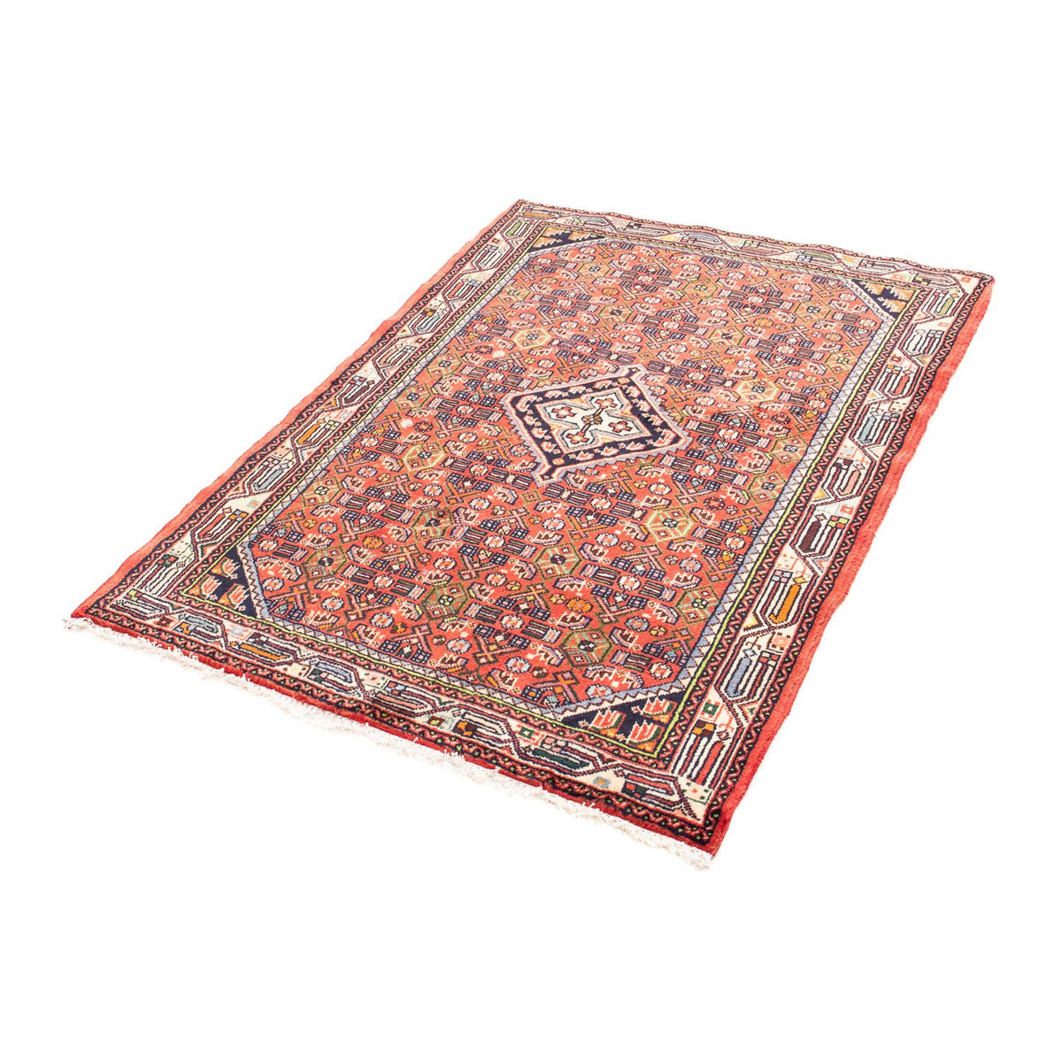 Tapis persan - Nomadic - 146 x 105 cm - rouge