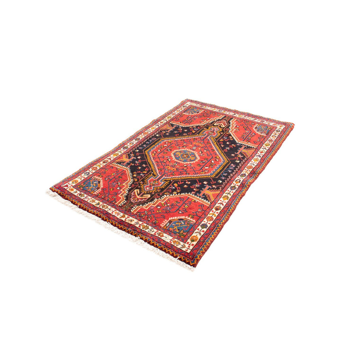 Tapis persan - Nomadic - 145 x 92 cm - rouge