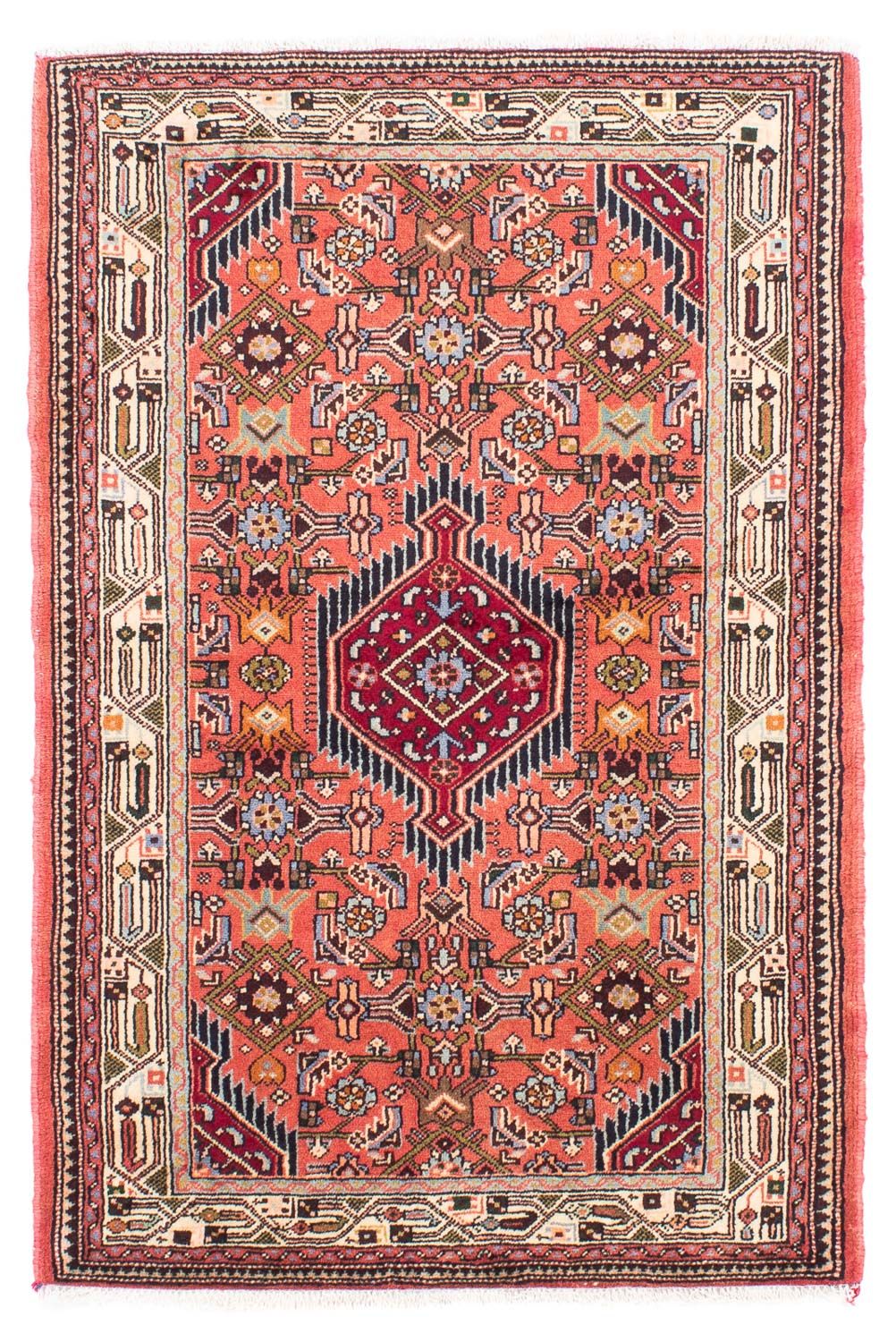Tapis persan - Nomadic - 152 x 104 cm - rouge