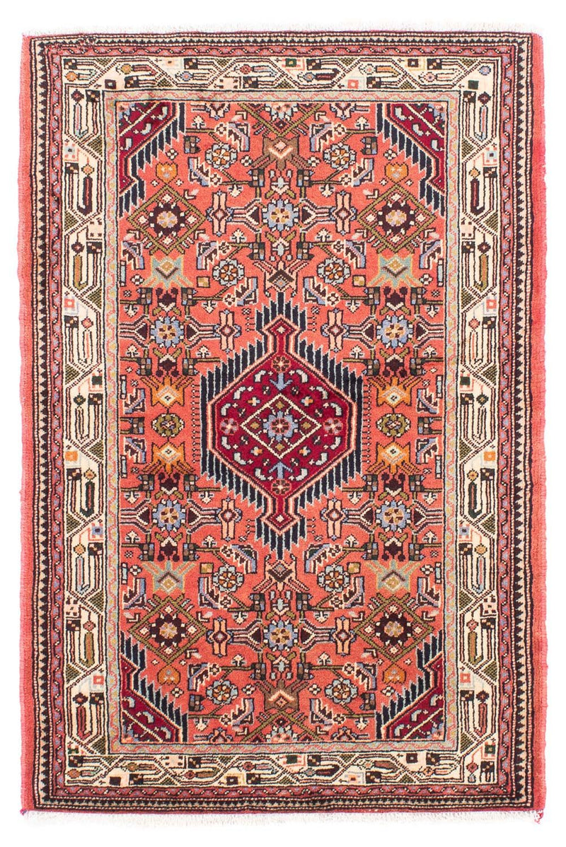 Tapis persan - Nomadic - 152 x 104 cm - rouge